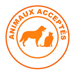 animaux acceptés